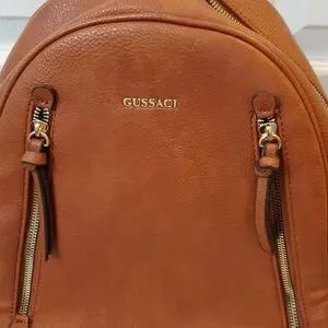 Gussaci | Bags | Gussaci Vegan Leather Womans Backpack Purse  display picture 1